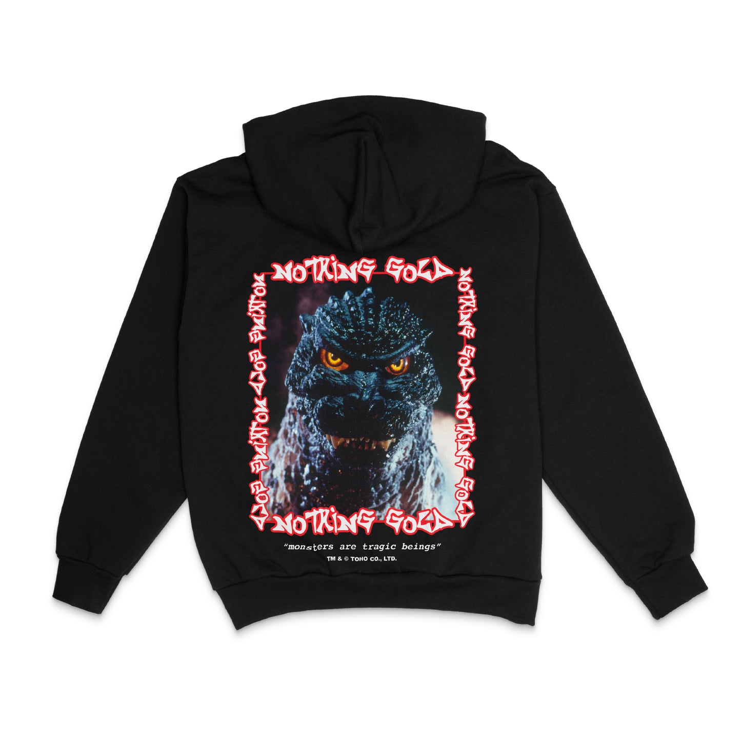 Godzilla Face Zip-up Hoodie Popup Exclusive
