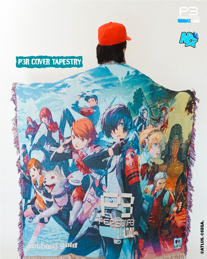 P3R Poster Woven Blanket