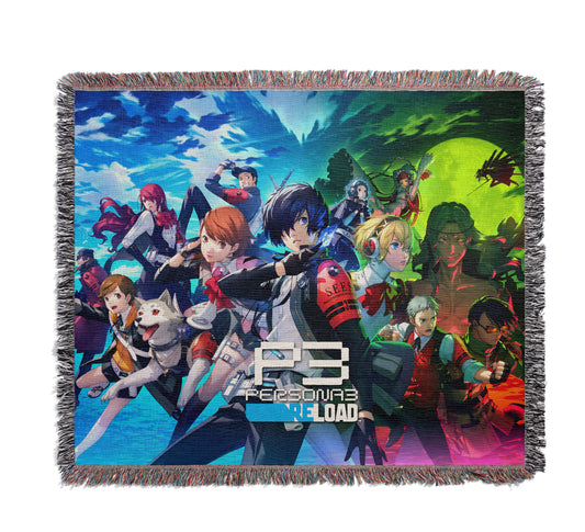 P3R Poster Woven Blanket