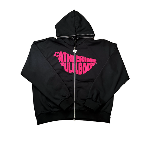 Catherine Full Body x NG Distressed Hoodie