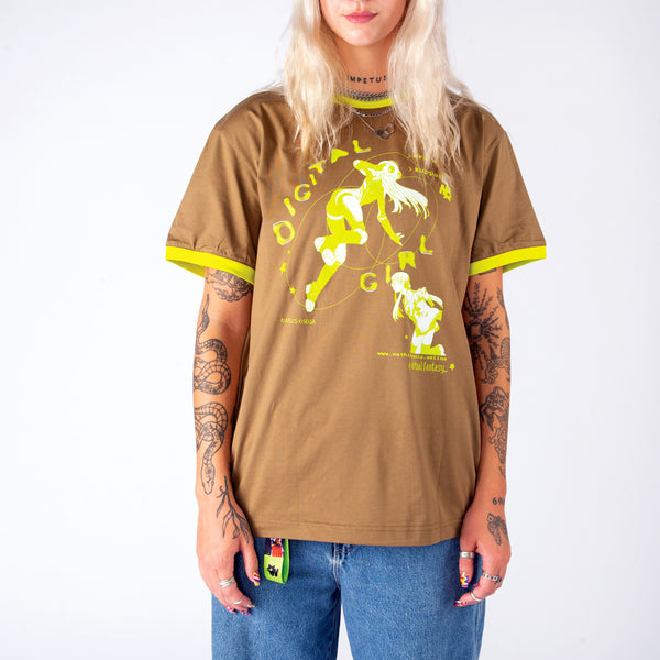 Digital Ringer Tee