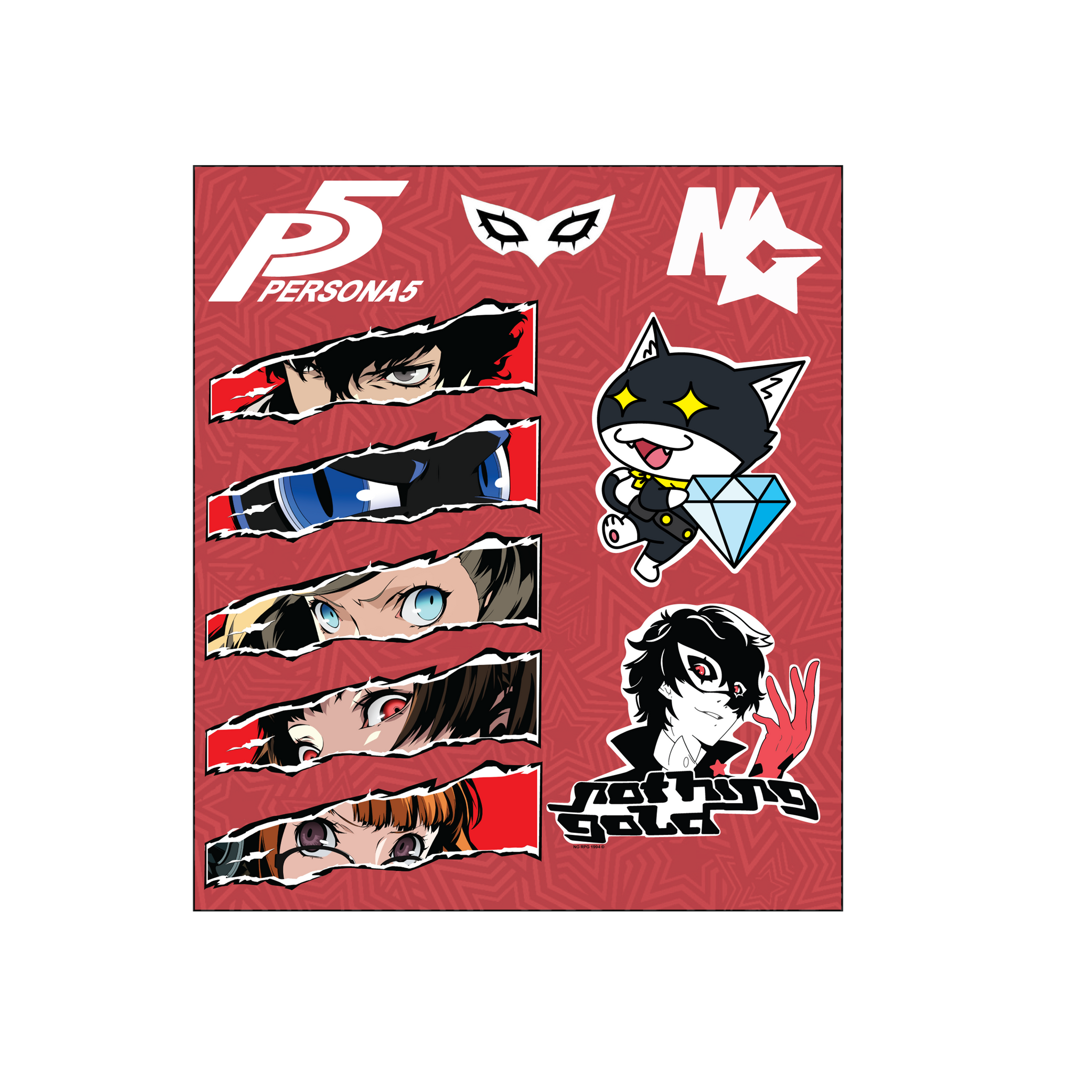 Persona 5 Vinyl Sticker Sheet